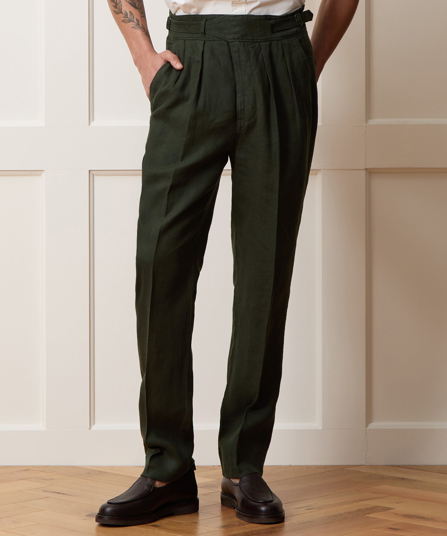Linen Gurkha Trouser