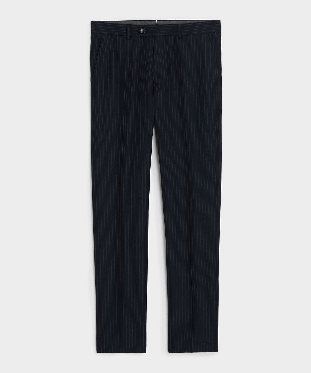 Italian Cotton-Linen Pinstripe Sutton Trouser