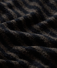 Striped Boucle Sweater Polo
