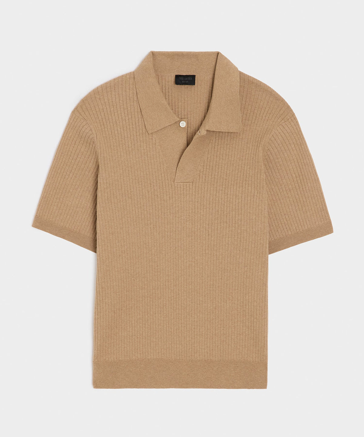 Cotton-Cashmere Sweater Polo