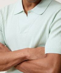 Cotton-Cashmere Sweater Polo