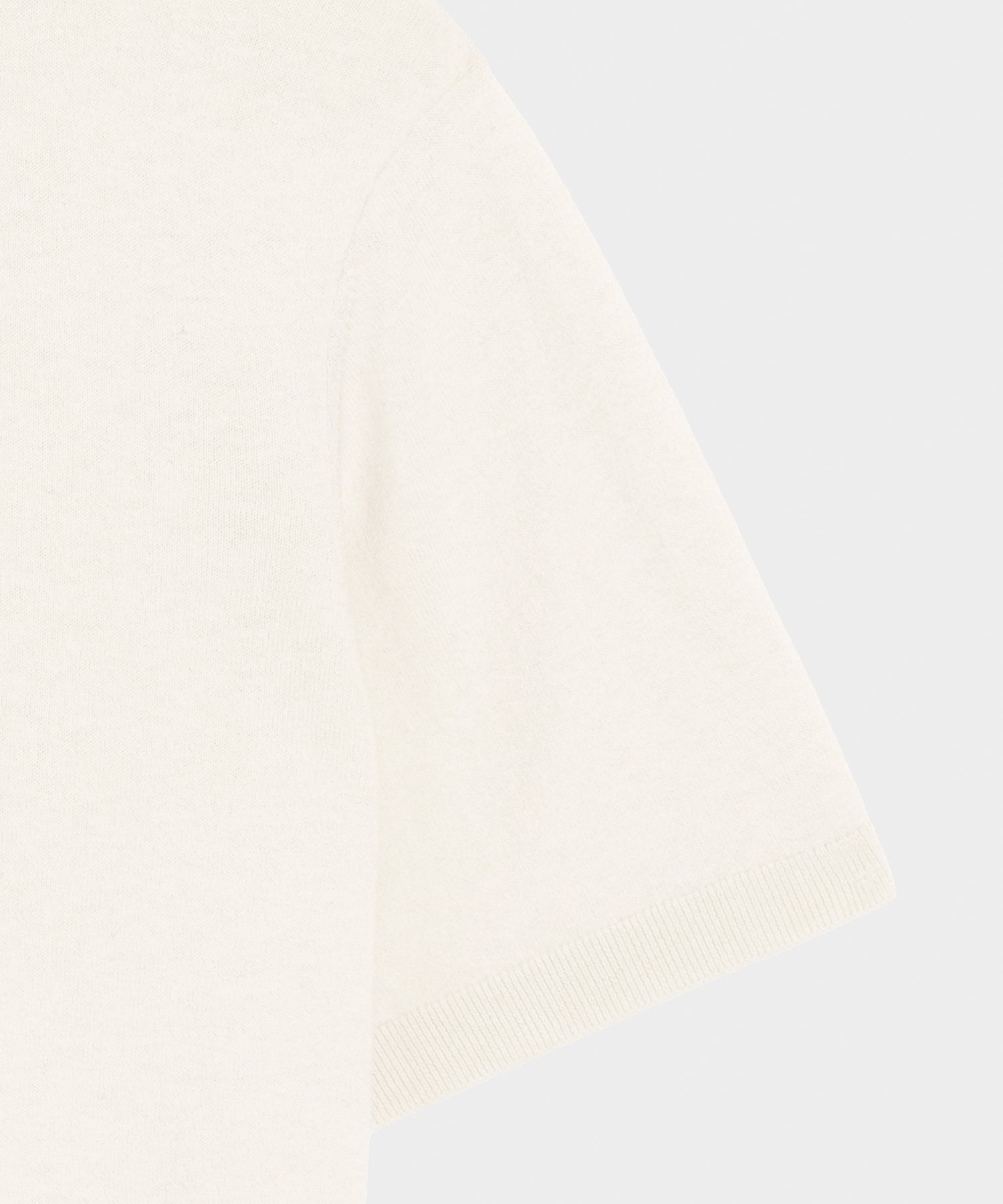 Cotton-Cashmere Sweater Tee