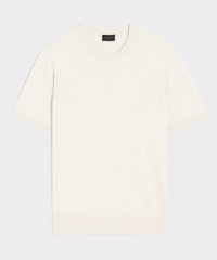 Cotton-Cashmere Sweater Tee