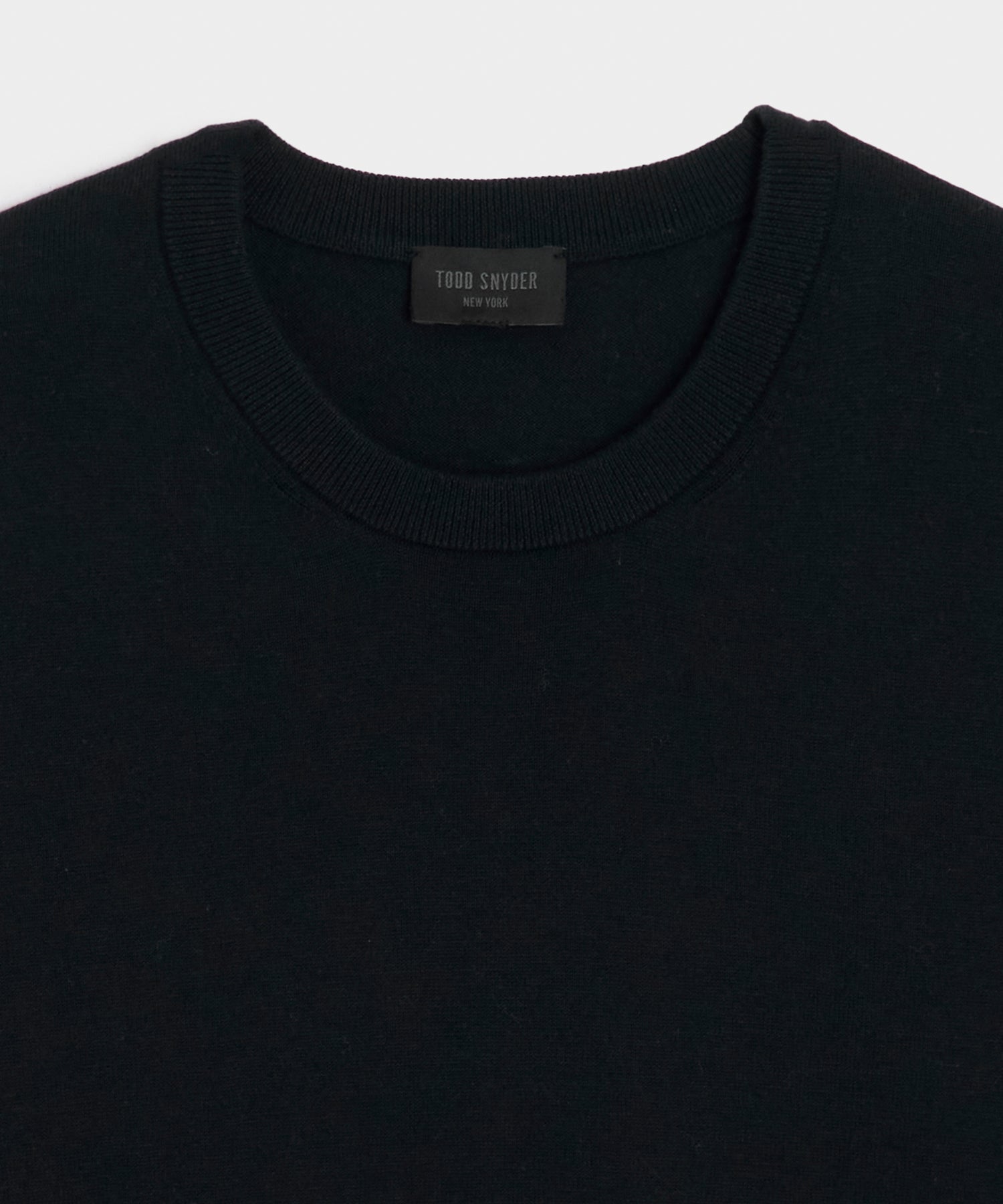 Cotton-Cashmere Sweater Tee