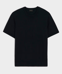 Cotton-Cashmere Sweater Tee