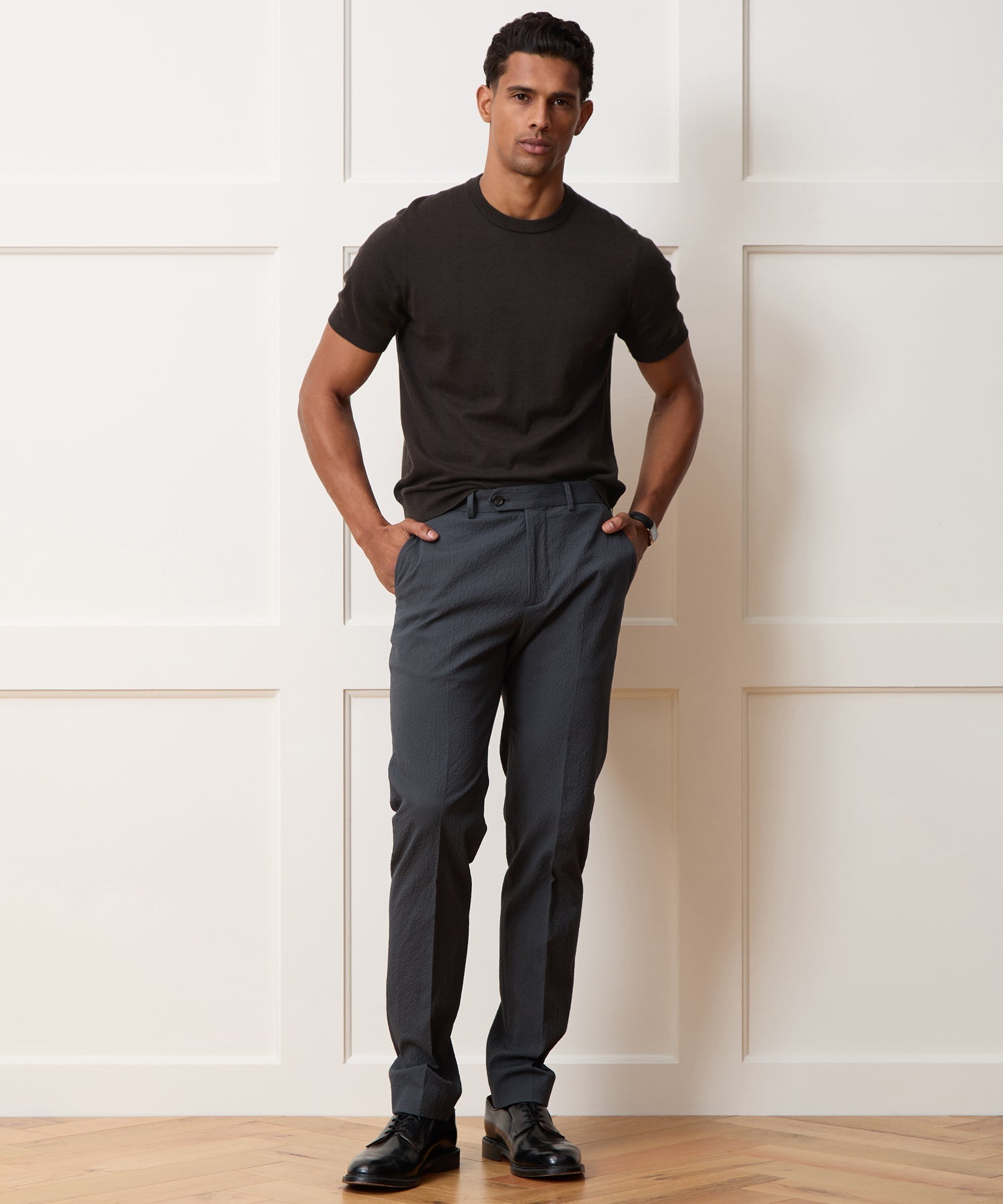 Cotton-Cashmere Sweater Tee