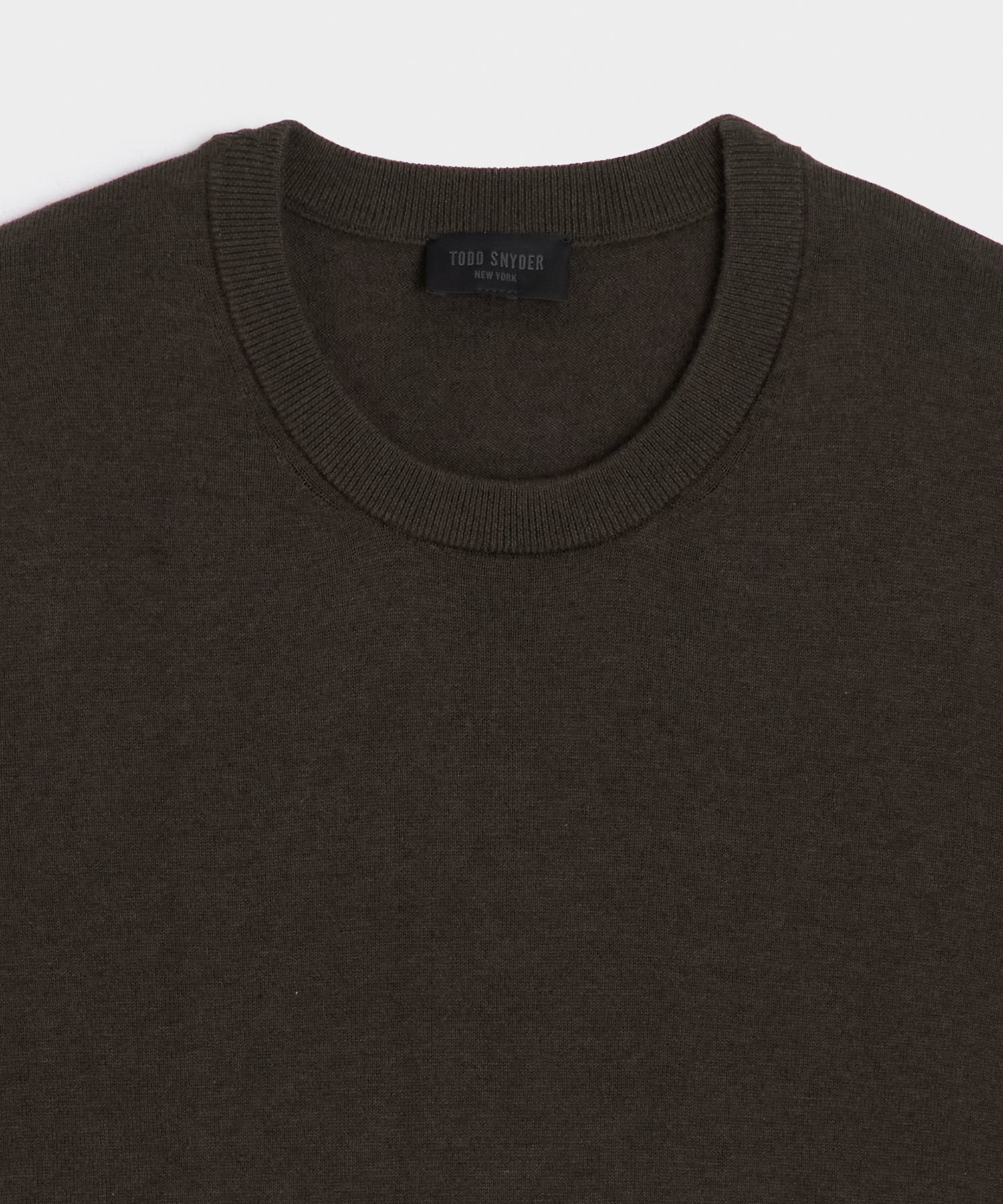 Cotton-Cashmere Sweater Tee