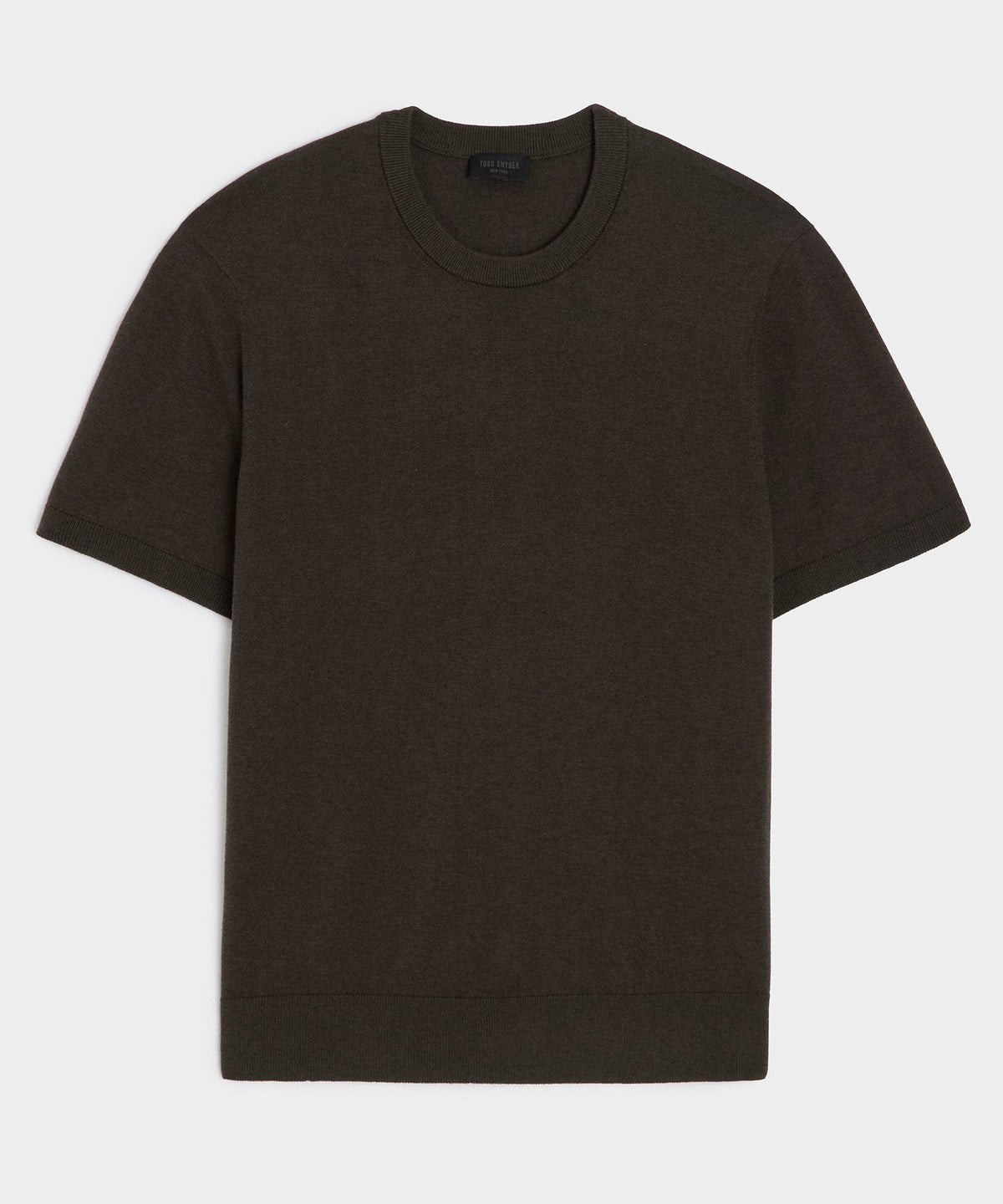 Cotton-Cashmere Sweater Tee