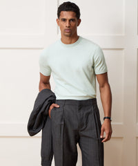 Cotton-Cashmere Sweater Tee