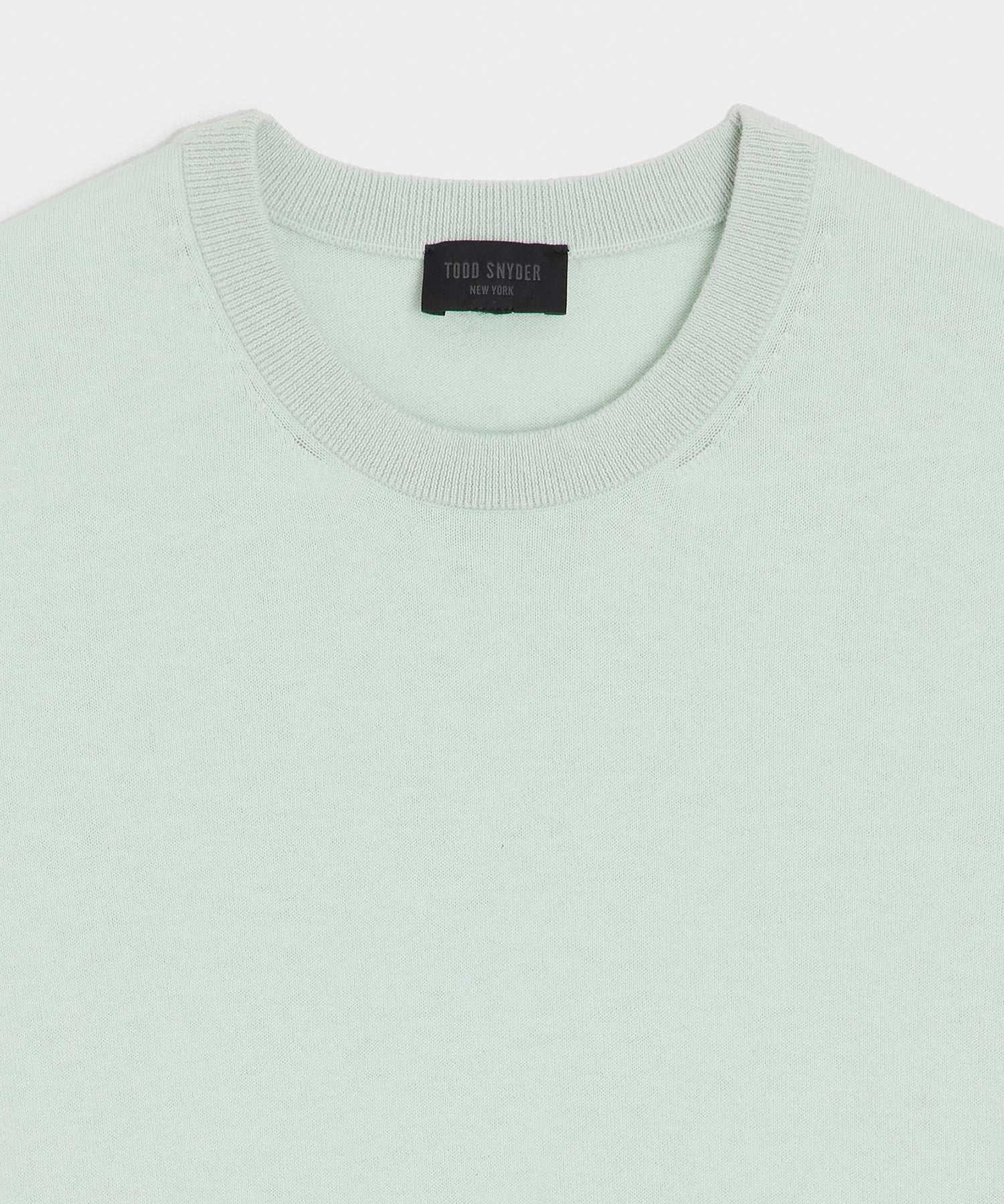 Cotton-Cashmere Sweater Tee