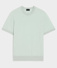 Cotton-Cashmere Sweater Tee