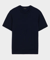 Cotton-Cashmere Sweater Tee