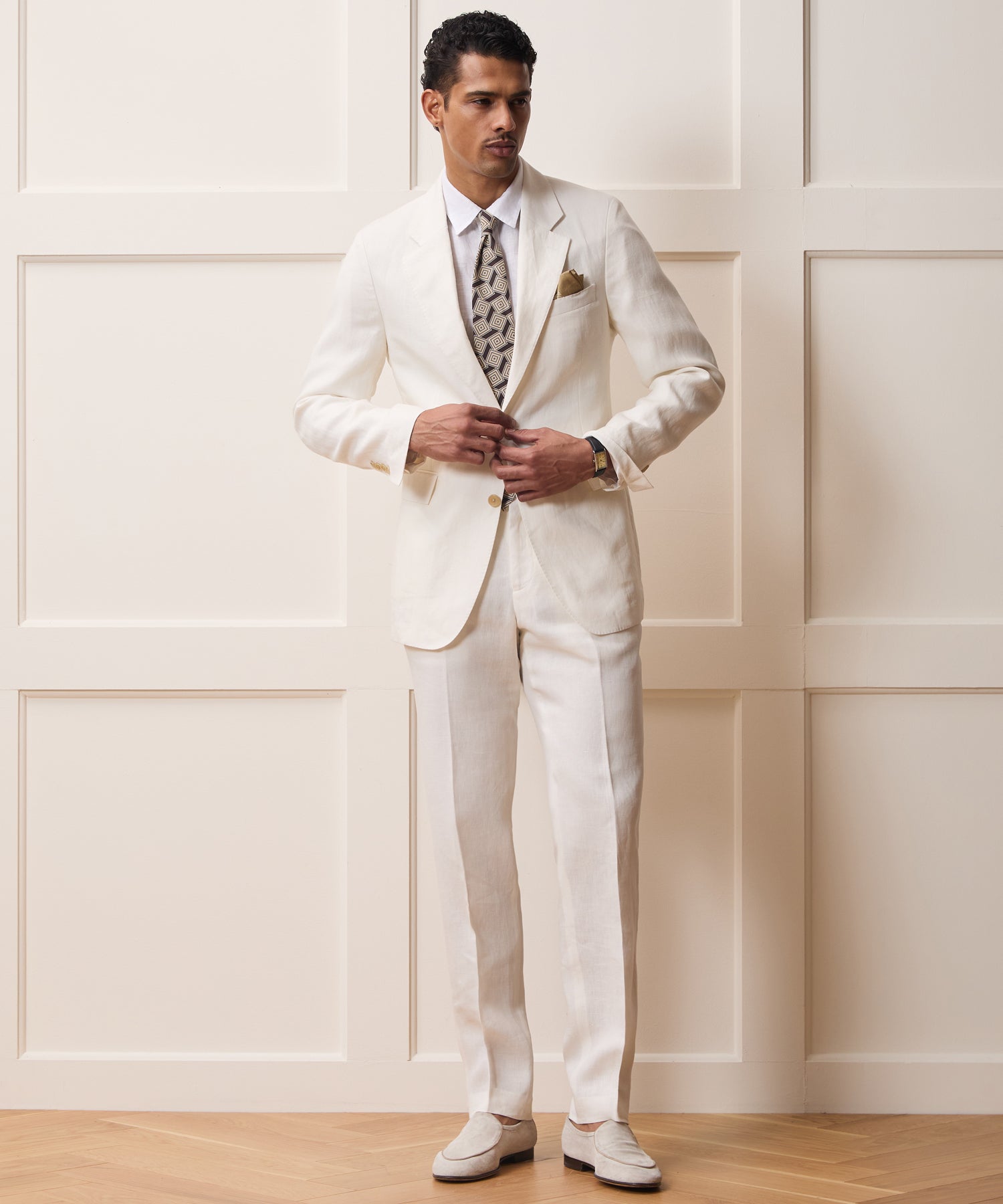 Italian Linen Sutton Trouser