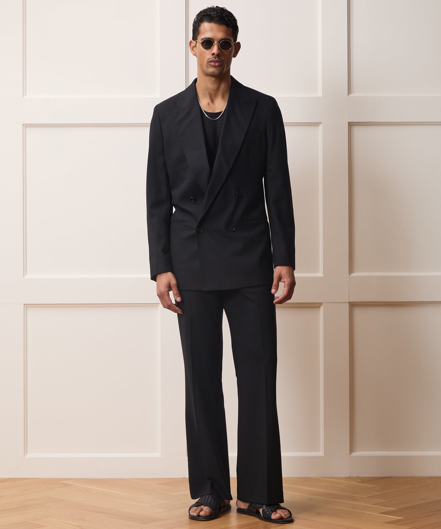 Italian Wool Flare Trouser