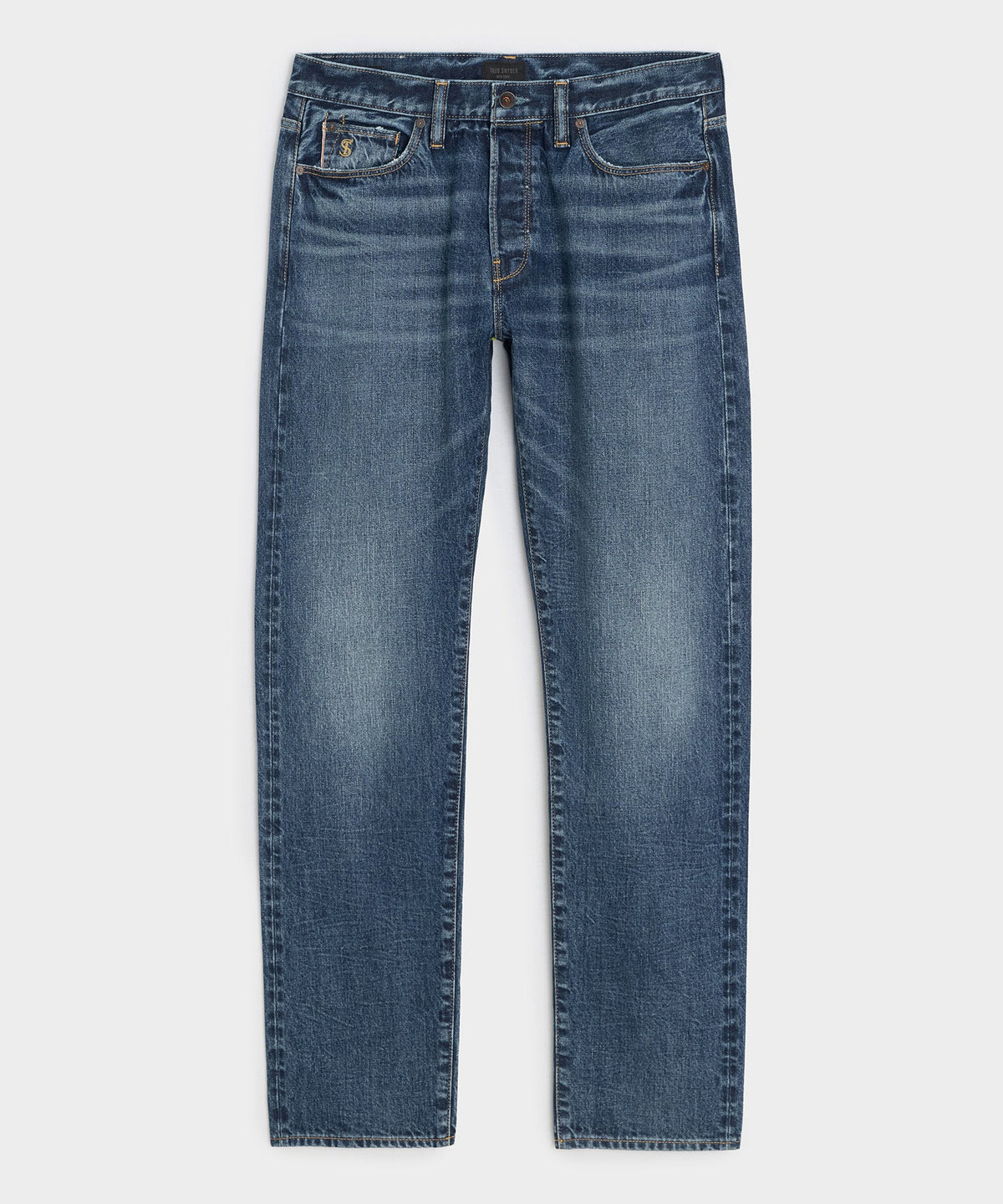 Slim Selvedge Jean in Dark Indigo