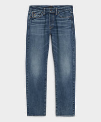 Slim Selvedge Jean in Dark Indigo