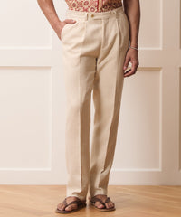 Italian Linen-Cotton Madison Trouser