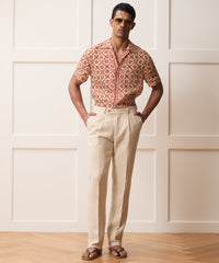 Italian Linen-Cotton Madison Trouser