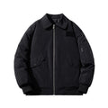 Mens Vintage Jackets Lapel cotton jacket oversize