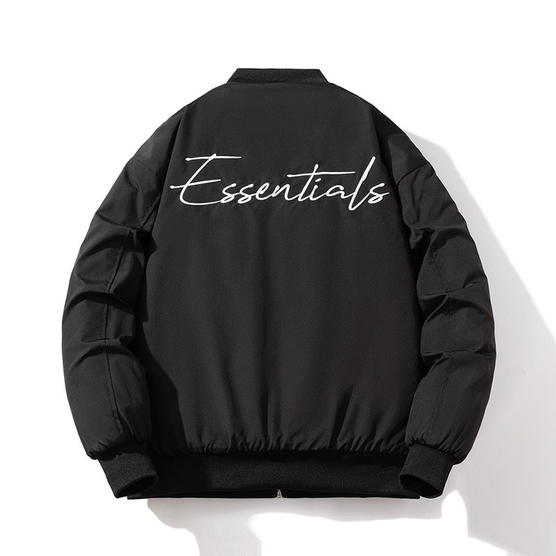 Mens Vintage Jackets Embroidered Jacket Jacket Loose Baseball Jacket