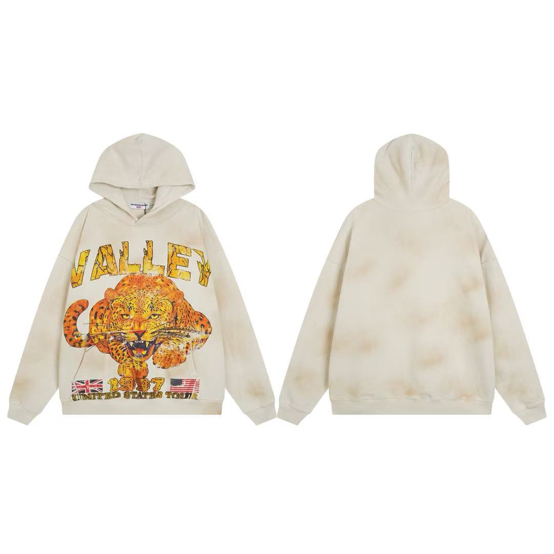 Vale Forever Valley 1987 United States Tour Pullover Hoodie (Cream)
