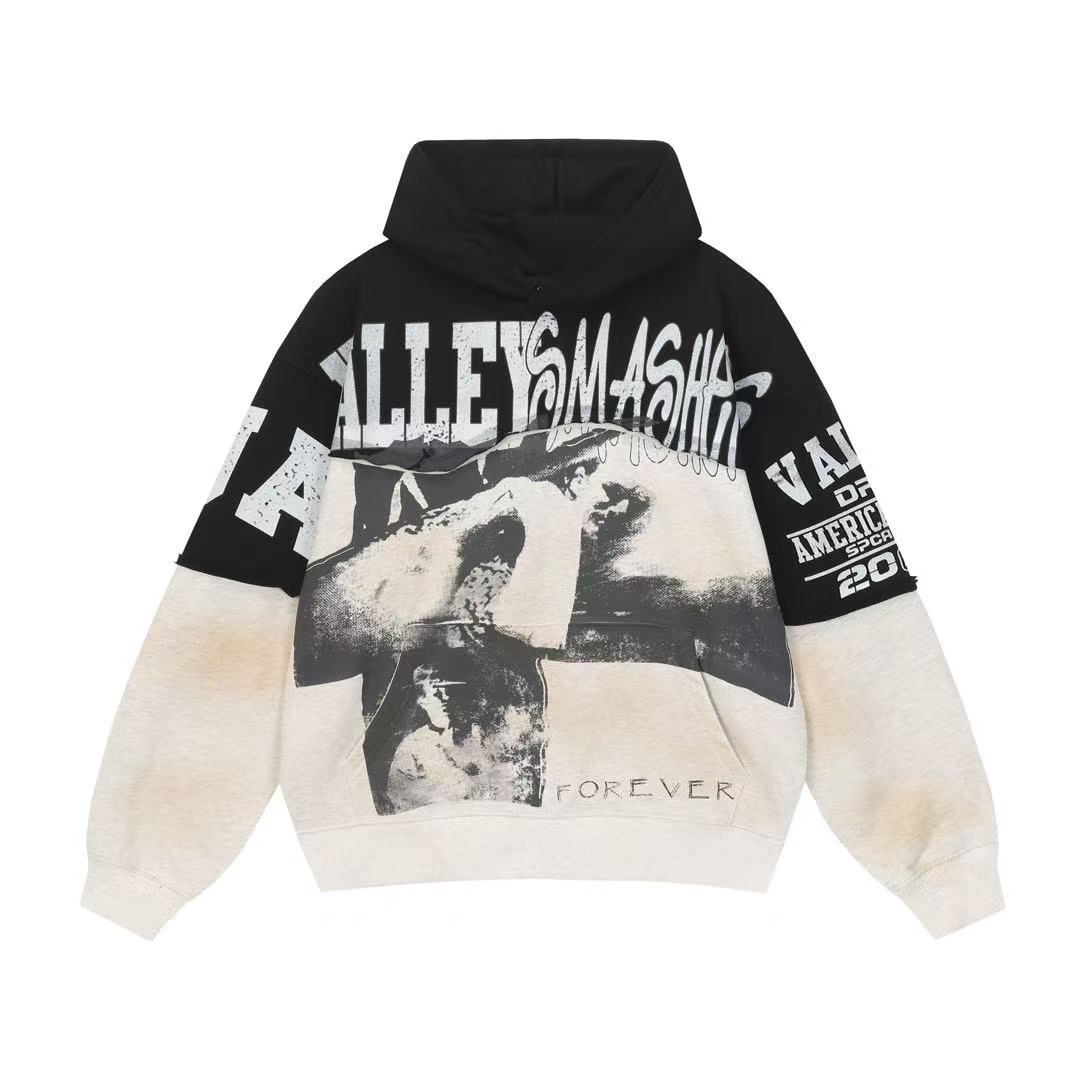 Vale Forever Valley Smashers Graphic Pullover Hoodie black