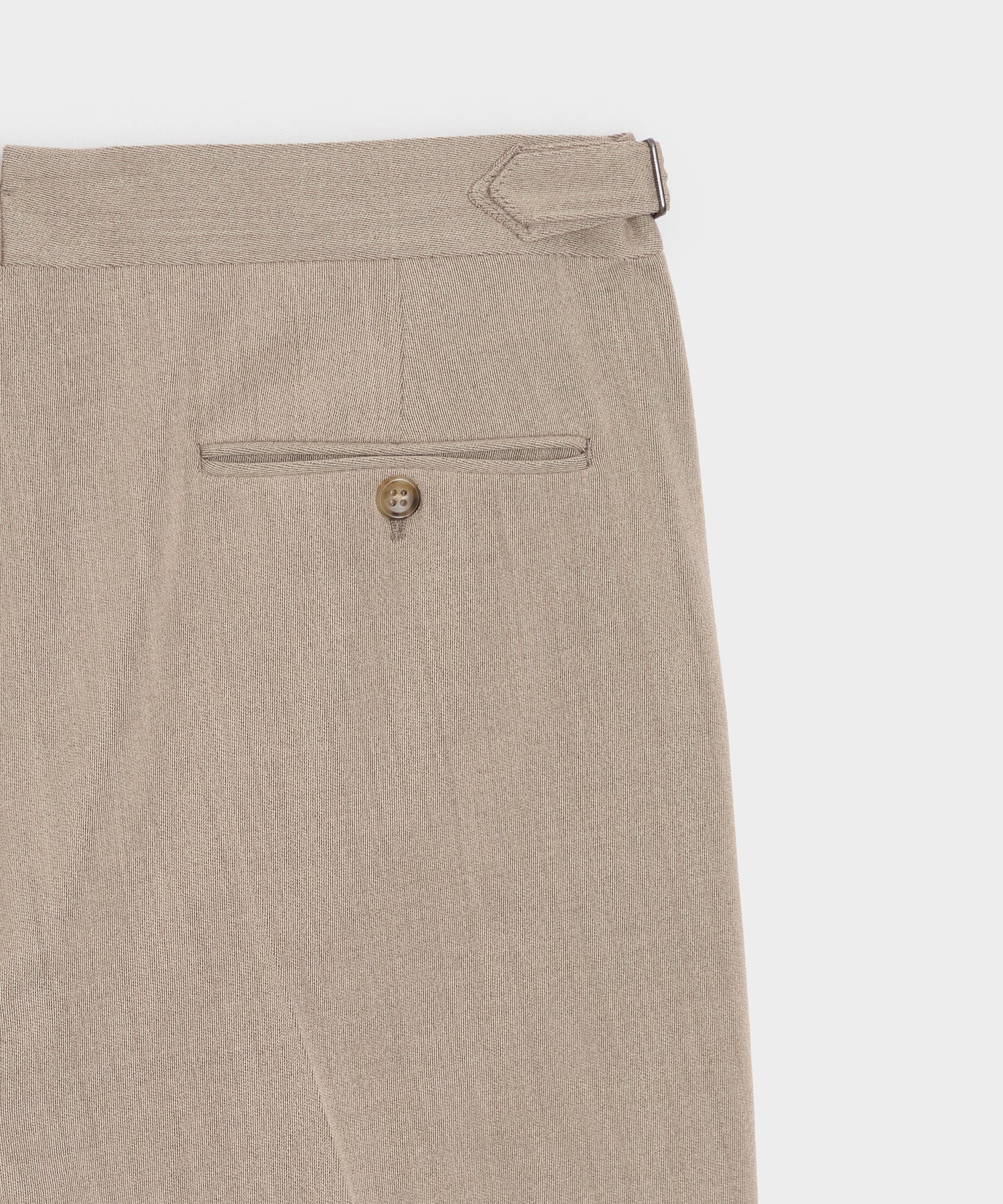 Italian Cavalry Twill Side Tab Trouser