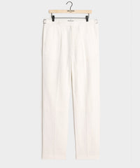 Irish Linen Side Tab Trouser