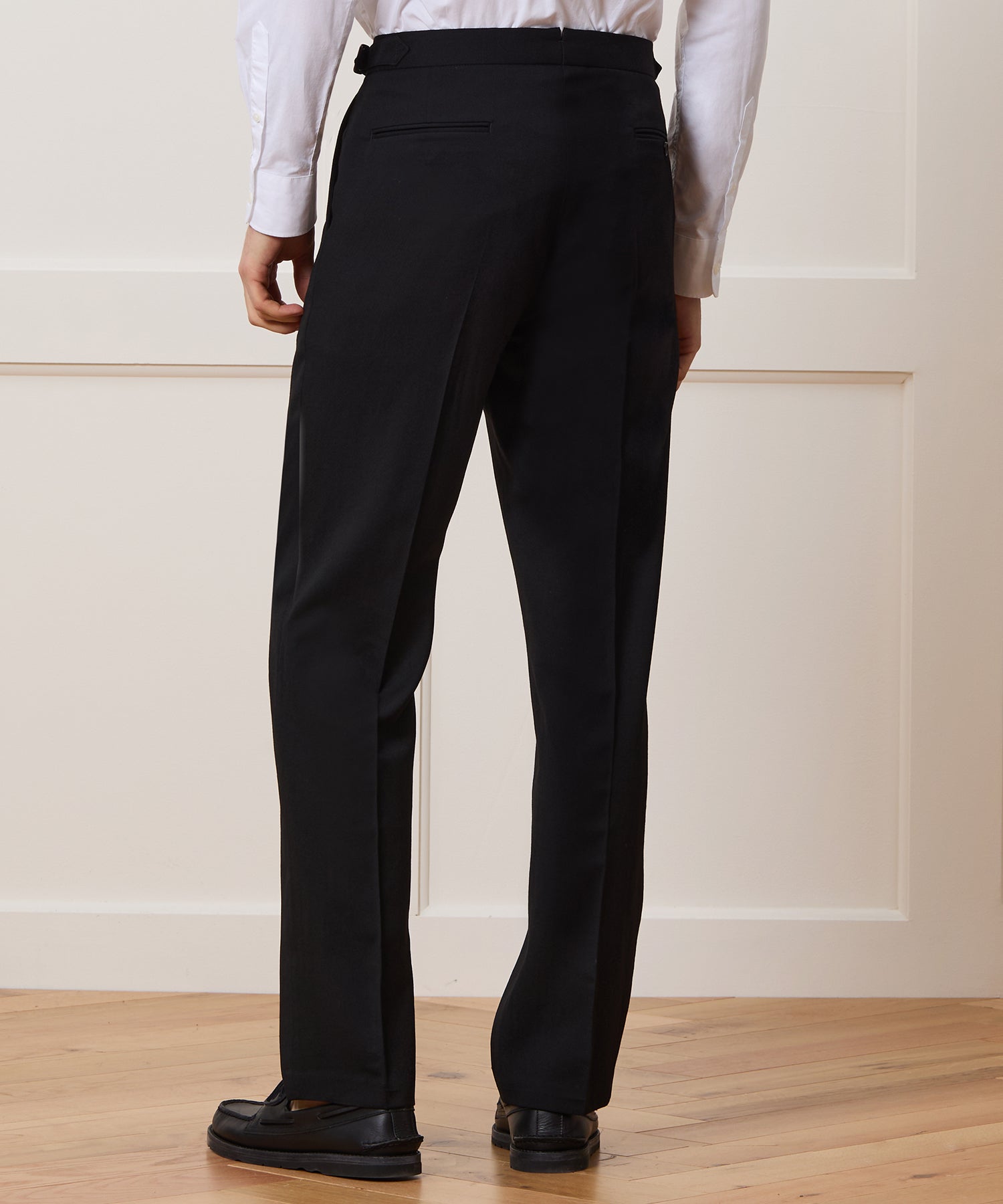 Italian Gabardine Side Tab Trouser