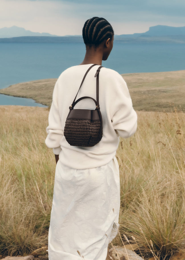 Tsubi - Raffia Ebony Main Image
