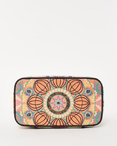 Dior Pink Multi Embroidered Canvas Dior In Lights Diortravel Vanity Case