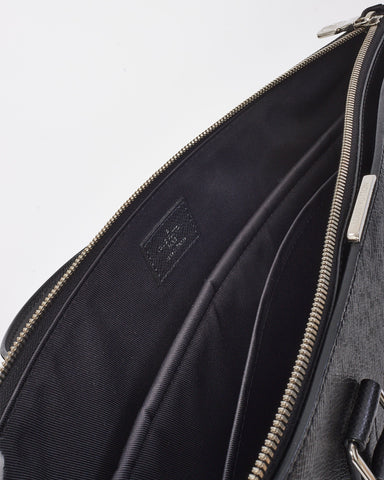 Louis Vuitton Black Taiga Leather Anton Soft 2Way Briefcase