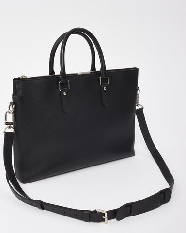 Louis Vuitton Black Taiga Leather Anton Soft 2Way Briefcase