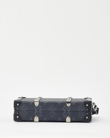 Louis Vuitton Black Monogram Eclipse Wallet Trunk Wristlet