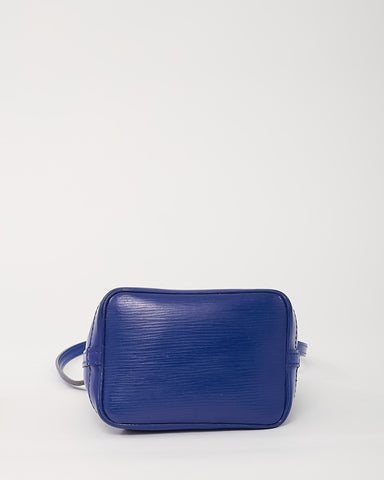 Louis Vuitton Blue Epi Leather Nano Noé Shoulder Bag