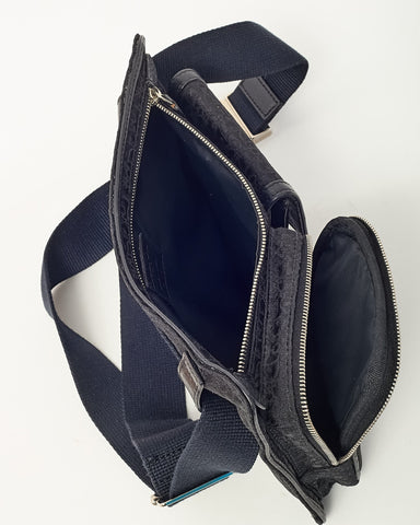 Dior Black Monogram Diorrisimo Trotter Canvas Street Chic Belt Bag