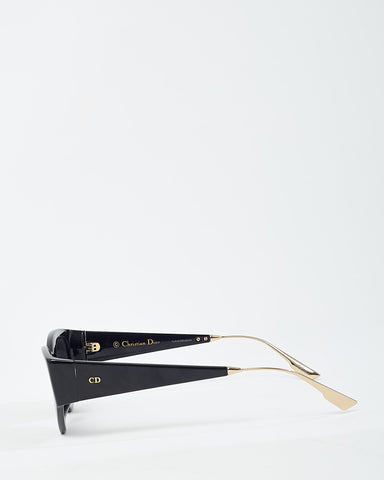 Dior Black Acetate CatStyleDior1 Cat Eye Sunglasses