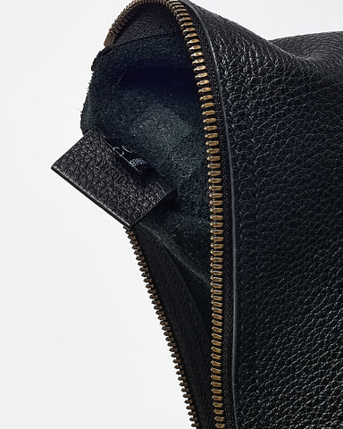 Gucci Black Leather Logo With Green & Red Web Portfolio Clutch