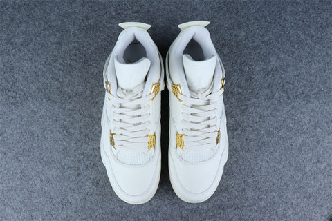 Wmns Air Jordan 4 Retro 'Metallic Gold'