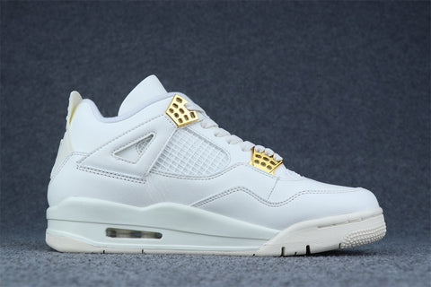 Wmns Air Jordan 4 Retro 'Metallic Gold'