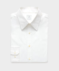 Poplin Long Point Collar Dress Shirt