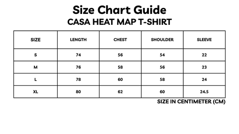 Casa Heat Map T-shirt