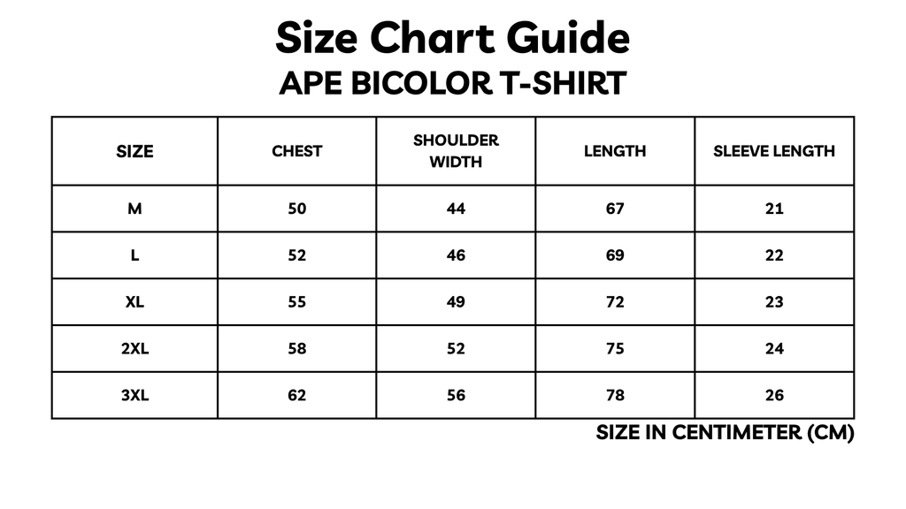 Ape Bicolor T-shirt