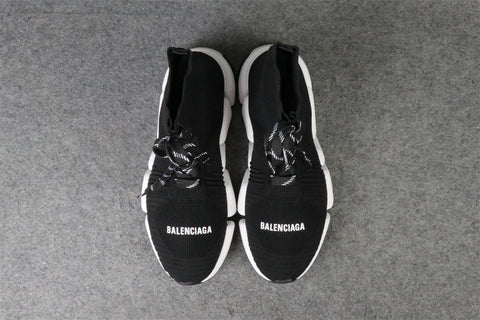 Balenciaga Speed 2.0 Lace-Up Sneaker 'Black White'