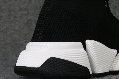 Balenciaga Speed 2.0 Lace-Up Sneaker 'Black White'