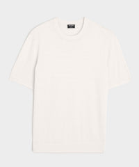 Silk-Cashmere Sweater Tee