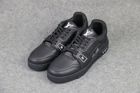 LV X Nigo Trainer 'Black Wool'