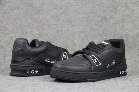 LV X Nigo Trainer 'Black Wool'