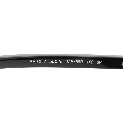 Acetate Oval Regard Sunglasses SMU04Z Black