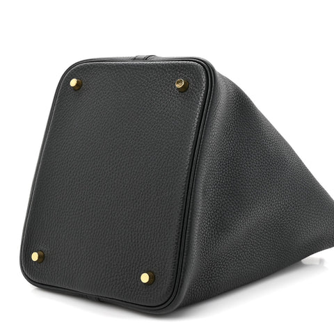 Taurillon Clemence Picotin Lock 22 MM Black